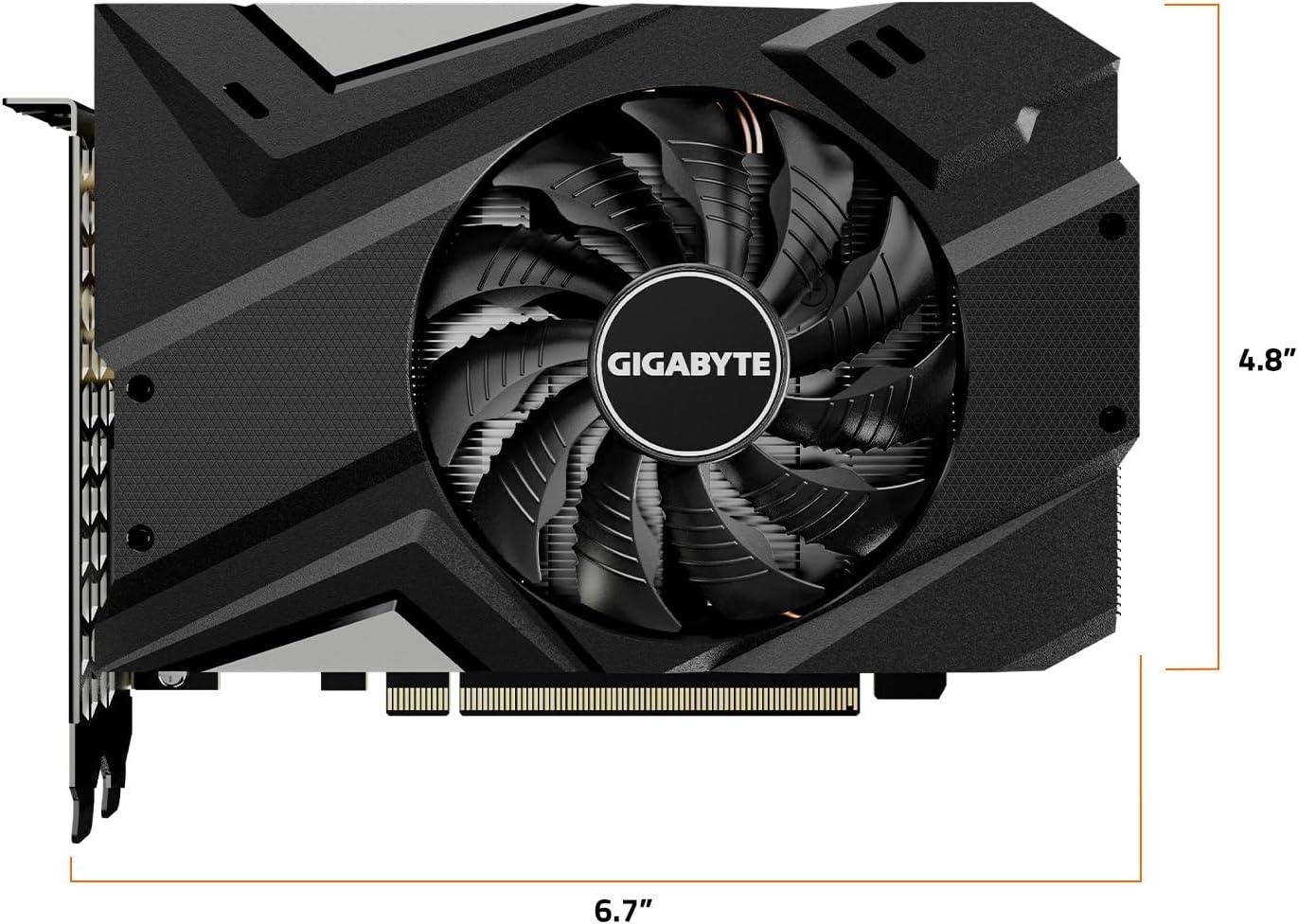 imageGIGABYTE GeForce GTX 1650 D6 OC 4G rev 40 Graphics Card 4GB GDDR6 128bit GVN1656OC4GD REV40 Video Card