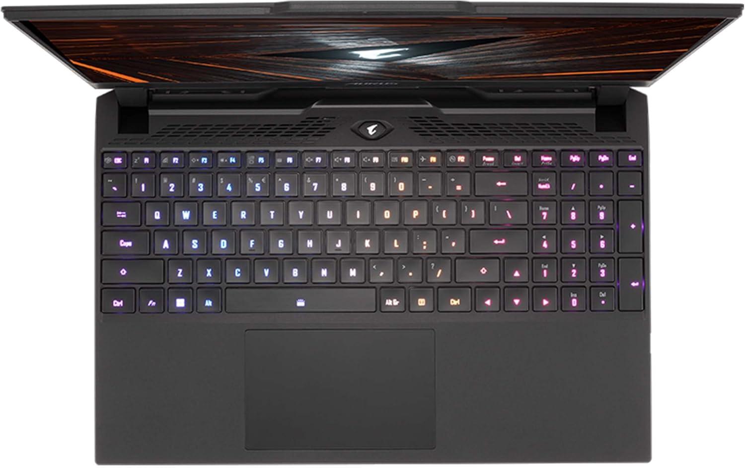 imageGIGABYTE AORUS 15 XE5 156 QHD 2560x1440 IPSLevel Display Intel Core i712700H NVIDIA GeForce RTX 3070 Ti Laptop GPU 8GB GDDR6 16GB DDR5 RAM 1TB SSD Win11 Home AORUS 15 XE573USB34SHIntel Core i712700H