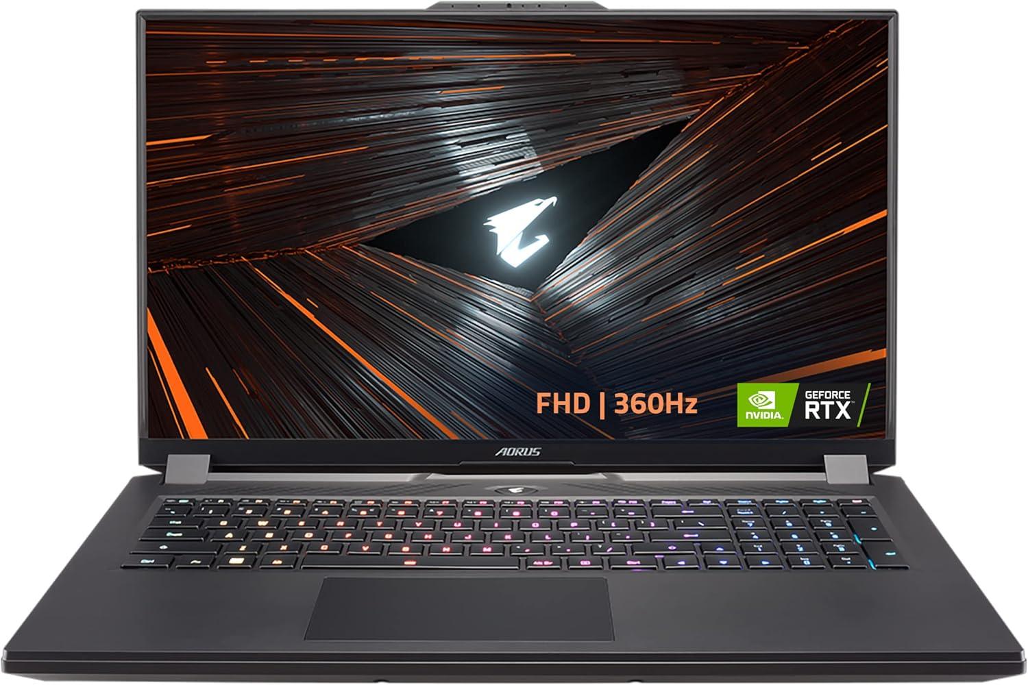 imageGIGABYTE AORUS 15 XE5 156 QHD 2560x1440 IPSLevel Display Intel Core i712700H NVIDIA GeForce RTX 3070 Ti Laptop GPU 8GB GDDR6 16GB DDR5 RAM 1TB SSD Win11 Home AORUS 15 XE573USB34SHIntel Core i712700H