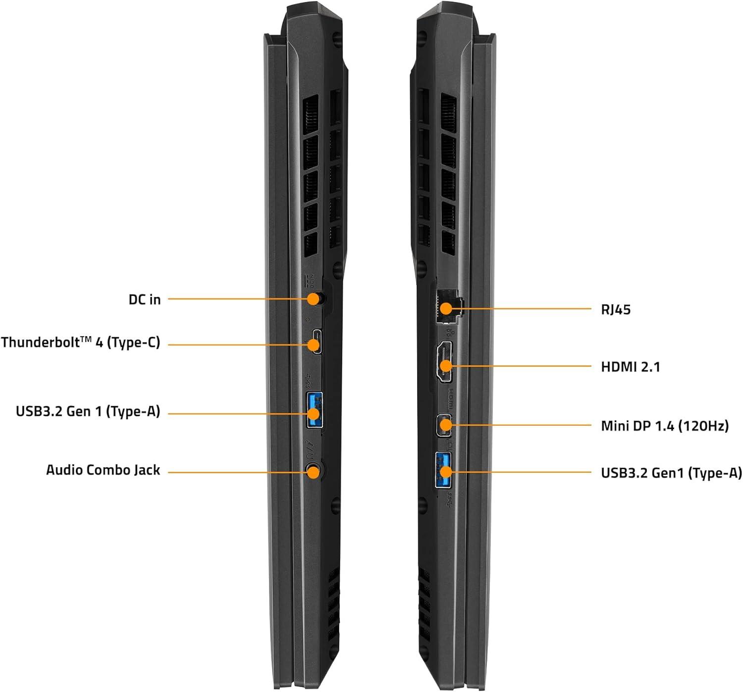 imageGIGABYTE AORUS 17 173 Thin Bezel QHD 2560x1440 240Hz NVIDIA GeForce RTX 4070 Laptop GPU 8GB GDDR6 Intel Core i713700H 16GB DDR5 RAM 1TB SSD Windows 11 Home AORUS 17 BSF73US654SHBlacki713700H RTX 4080 16 GB 1 TB