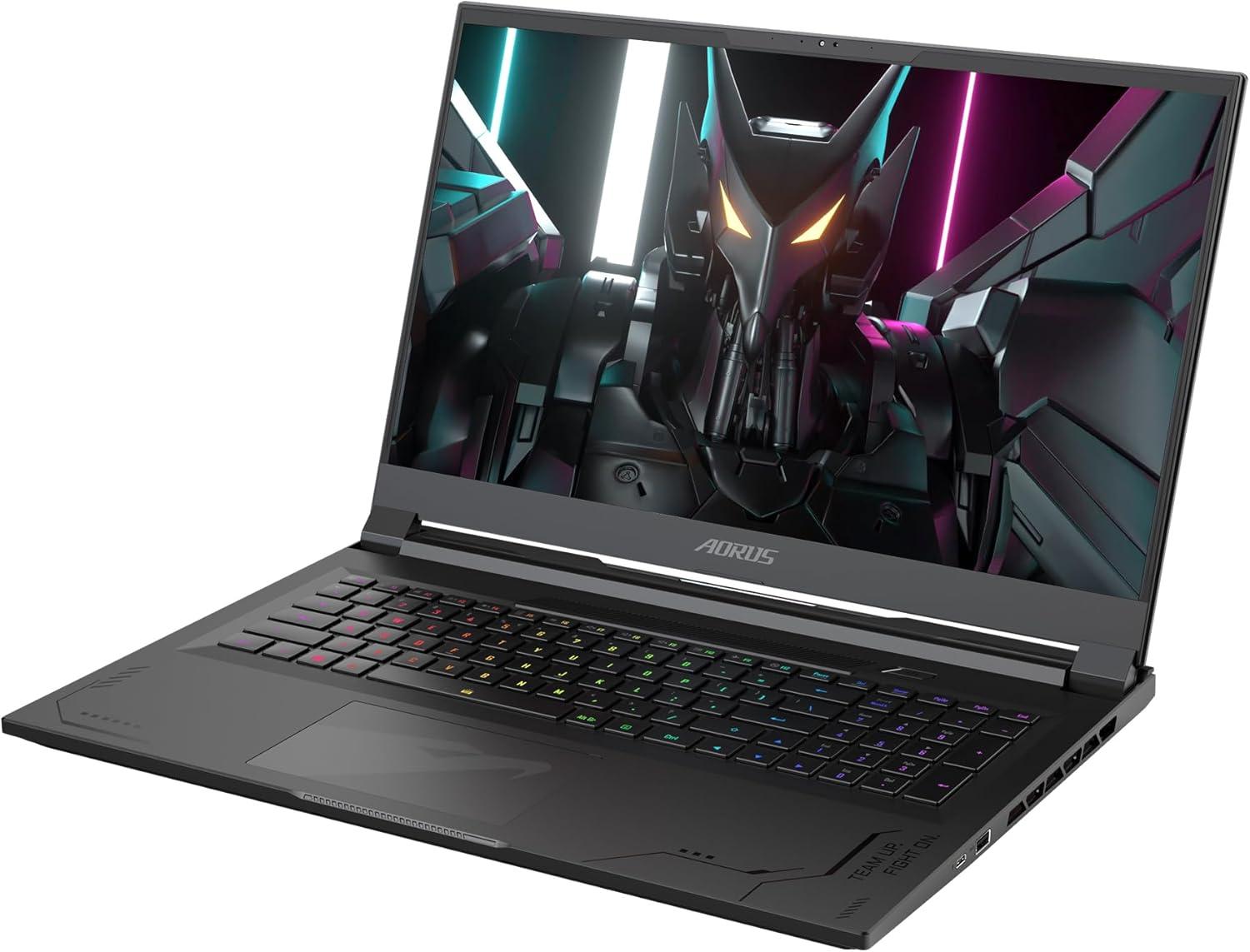 imageGIGABYTE AORUS 17X 173 169 Thin Bezel QHD 2560x1440 240Hz NVIDIA GeForce RTX 4080 Laptop GPU 12GB GDDR6 Intel Core i913980HX 16GB DDR5 RAM 1TB SSD Windows 11 Pro AORUS 17X AXFD4US694SHRTX 4090i913980HX32 GB RAM2TB