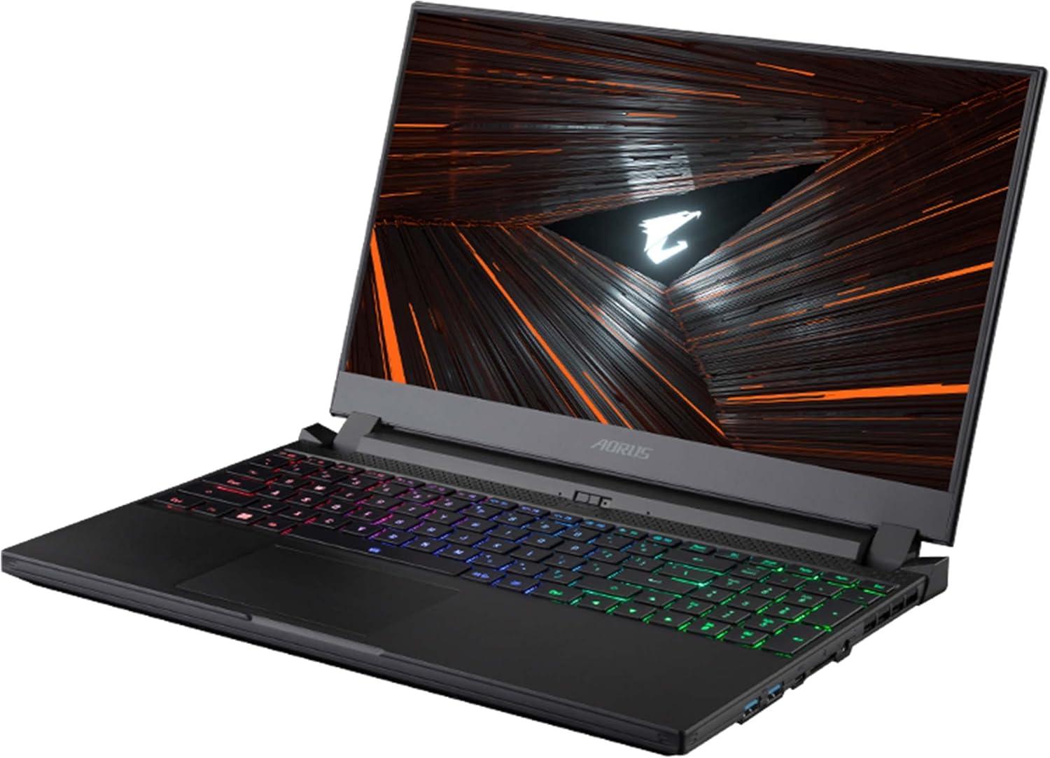 imageGIGABYTE AORUS 5 KE4 156 Thin Bezel FHD 1920x1080 IPSLevel Display Intel Core i712700H NVIDIA GeForce RTX 3060 Laptop GPU 6GB GDDR6 16GB DDR4 RAM 1TB SSD Win11 Home AORUS 5 KE472US314SH