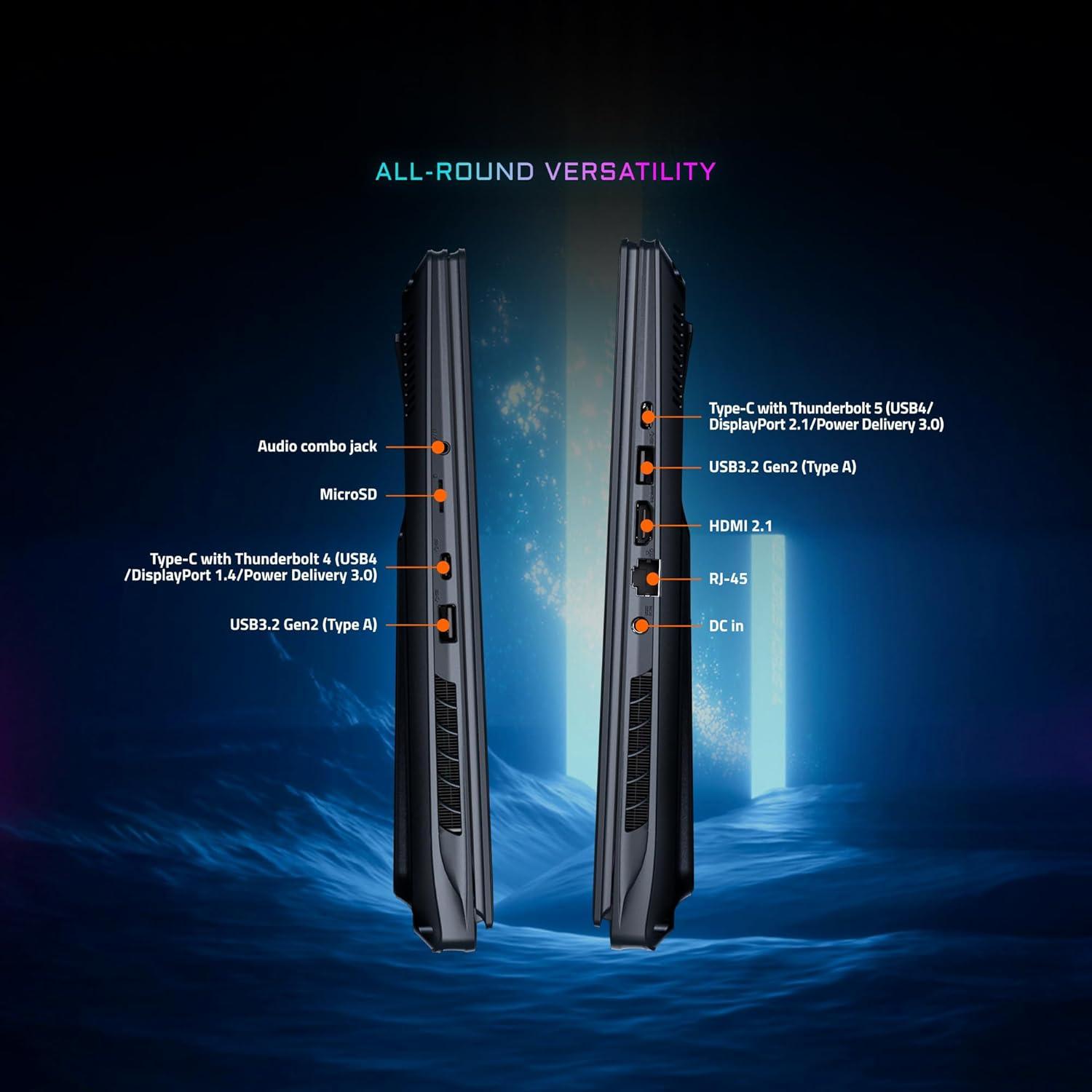 imageGIGABYTE AORUS Master 16 Gaming Laptop 240Hz 2560x1600 OLED NVIDIA GeForce RTX 5080 Intel Core Ultra 9 275HX 2TB SSD with 32GB DDR5 RAM Windows 11 Home AD