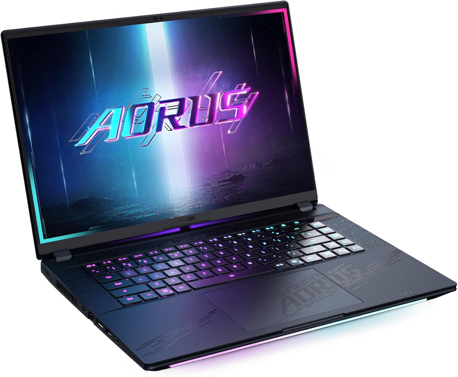 imageGIGABYTE AORUS Master 16 Gaming Laptop 240Hz 2560x1600 OLED NVIDIA GeForce RTX 5080 Intel Core Ultra 9 275HX 2TB SSD with 32GB DDR5 RAM Windows 11 Home AD