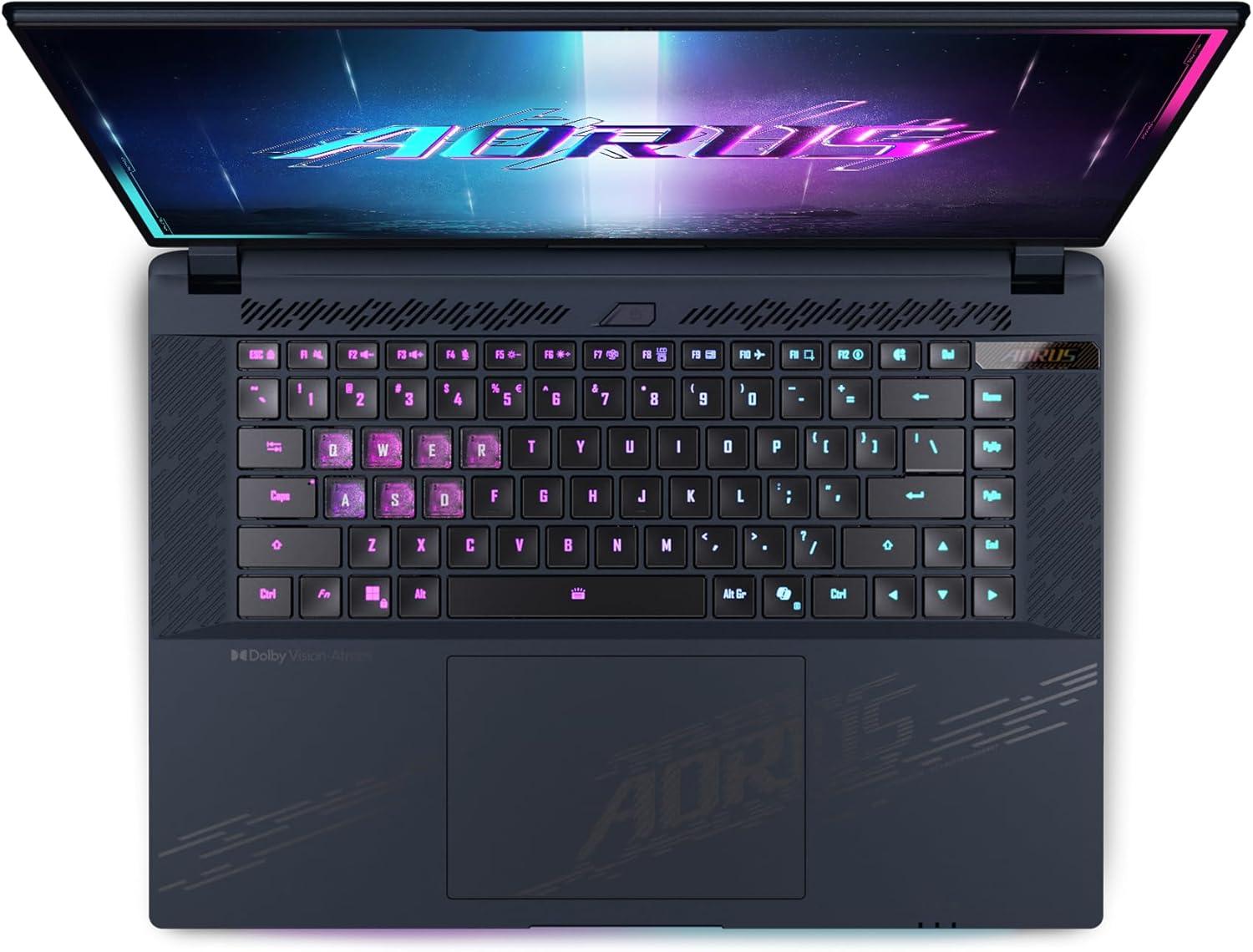 imageGIGABYTE AORUS Master 16 Gaming Laptop 240Hz 2560x1600 OLED NVIDIA GeForce RTX 5080 Intel Core Ultra 9 275HX 2TB SSD with 32GB DDR5 RAM Windows 11 Home AD