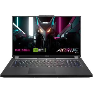 GIGABYTE AORUS 17: 17.3″ Thin Bezel QHD 2560×1440 240Hz, NVIDIA GeForce RTX 4070 Laptop GPU 8GB GDDR6, Intel Core i7-13700H, 16GB DDR5 RAM, 1TB SSD, Windows 11 Home (AORUS 17 BSF-73US654SH),Black(i7-13700H | RTX 4080 | 16 GB | 1 TB)