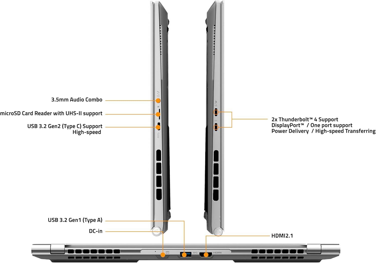imageGIGABYTE AERO 16 OLED 16 1610 4K UHD 3840x2400 60Hz OLED NVIDIA GeForce RTX 4070 GPU 8GB GDDR6 Intel Core i913900H 32GB DDR5 RAM 1TB SSD Windows 11 Pro AERO 16 OLED BSFA3US964SPRTX 4070i913900H32 GB RAM1 TB
