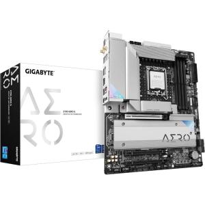 GIGABYTE Z790 AERO G (LGA 1700/ Intel Z790/ ATX/ DDR5/ 5 * 5.0 M.2/ PCIe 5.0/ USB 3.2 Gen2X2 Type-C/WiFi 6E/ Intel 2.5GbE LAN/Motherboard)(Z790 AERO G)