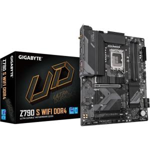 GIGABYTE Z790 S WiFi DDR4 LGA 1700 Intel Z790 ATX Motherboard with DDR4, Triple M.2, PCIe 4.0, USB 3.2 Gen2 Type-C, 2.5GbE LAN, PCIe EZ-Latch, Multi-Key