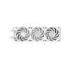 AORUS WATERFORCE II 360 ICE Liquid CPU Cooler, 360mm Radiator with 3x120mm Low Noise ARGB Fans, Compatible with Intel LGA1851, LGA1700, and AMD AM5 (GP-AORUS WATERFORCE II 360 ICE)(White)