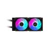 AORUS WATERFORCE II 360 ICE Liquid CPU Cooler, 360mm Radiator with 3x120mm Low Noise ARGB Fans, Compatible with Intel LGA1851, LGA1700, and AMD AM5 (GP-AORUS WATERFORCE II 360 ICE)(Black)