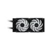 AORUS WATERFORCE II 360 ICE Liquid CPU Cooler, 360mm Radiator with 3x120mm Low Noise ARGB Fans, Compatible with Intel LGA1851, LGA1700, and AMD AM5 (GP-AORUS WATERFORCE II 360 ICE)(Black)