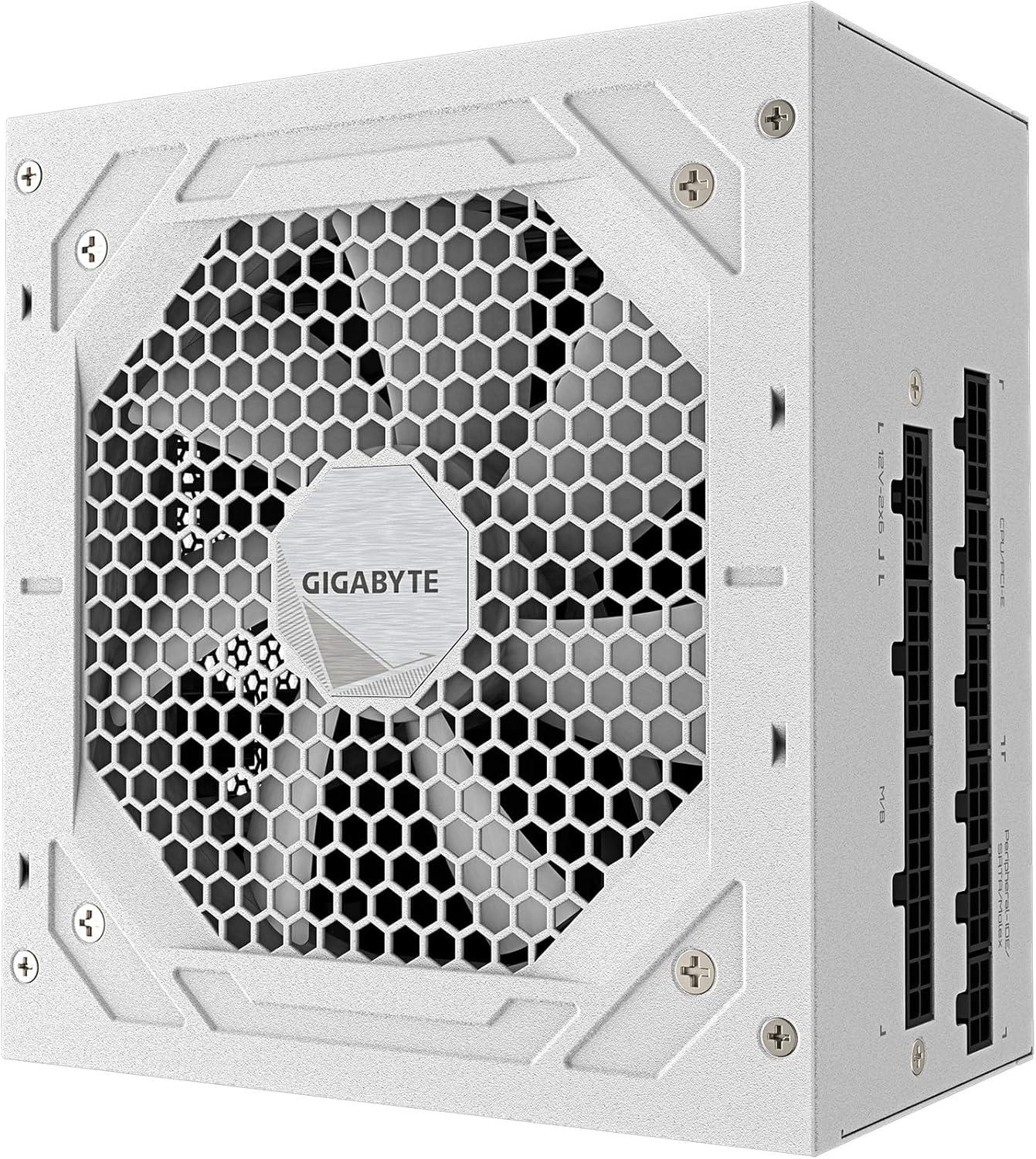 imageGIGABYTE UD850GM PG5 V2 ICE 850W 80 Plus Gold Certified PCIe51 Ready ATX31 Fully Modular Power Supply GPUD850GM PG5 ICE