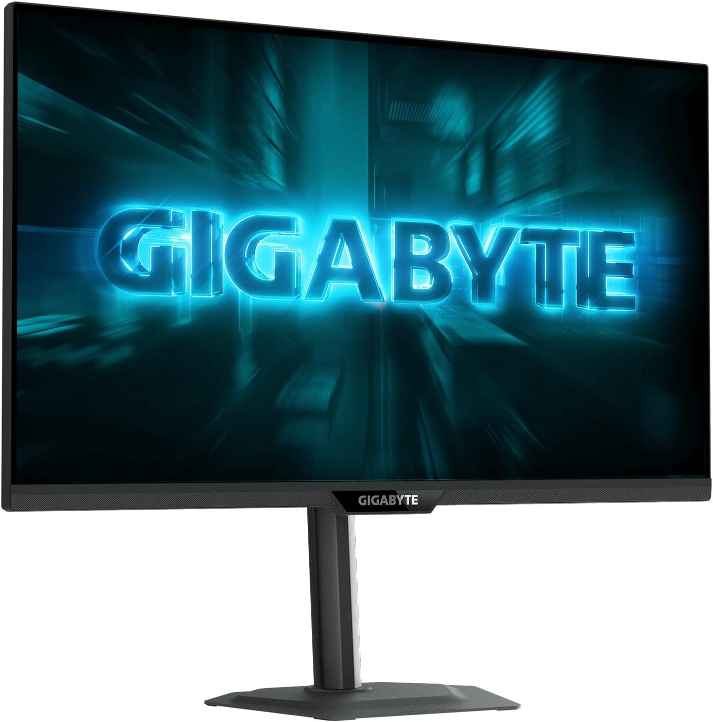 imageGIGABYTE G27U 27 SS IPS Dual Mode Gaming Monitor UHD 3840x21604K 160HzFHD 320Hz 1ms GTG AMD FreeSync Premium GSYNC Compatible HDMI DP Ergonomic Stand Black 3 Year Warranty