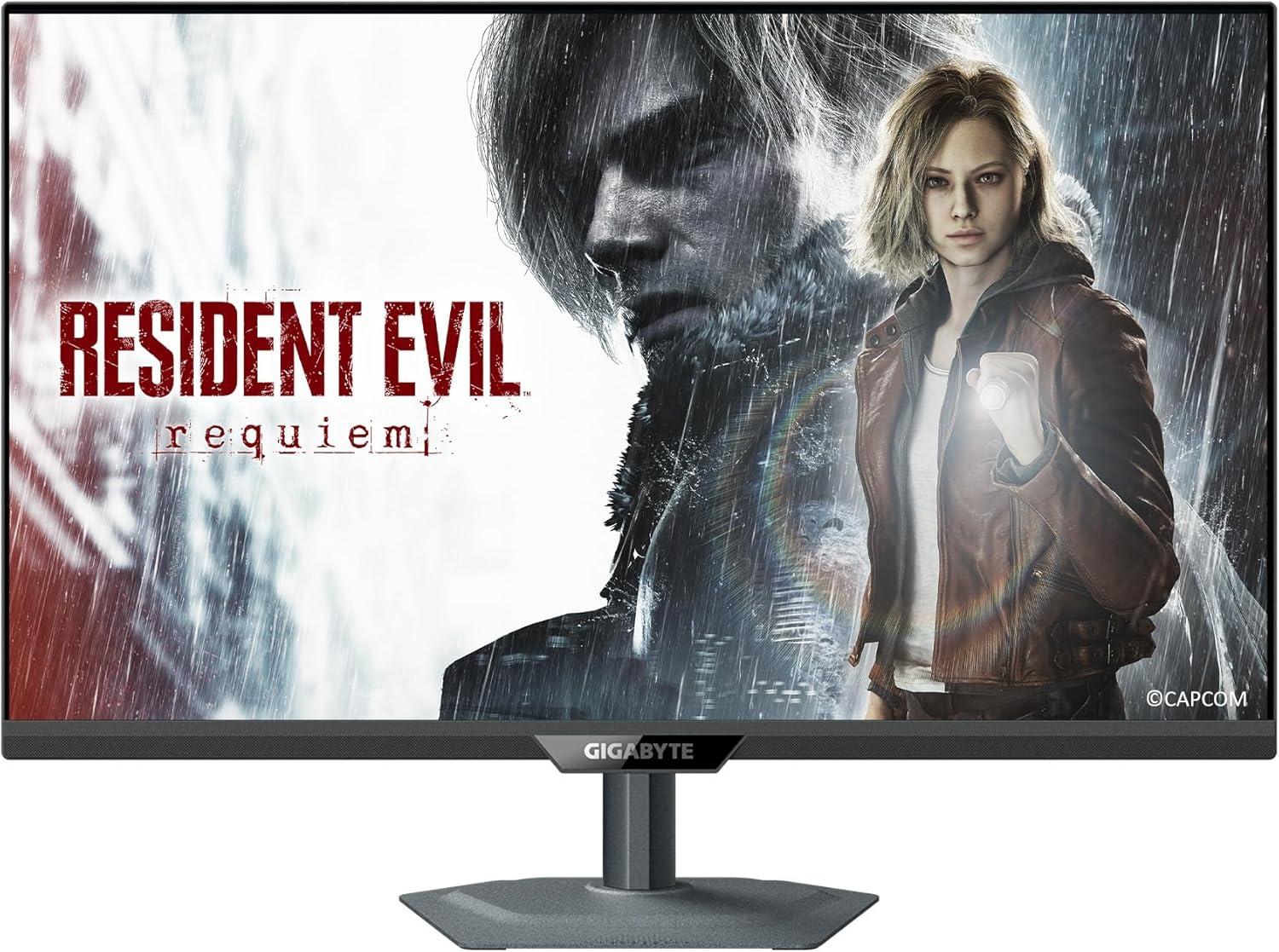 imageGIGABYTE M27Q227 SS IPS Gaming Monitor QHD 2560x1440200HzOC 210Hz 1ms GTG AMD FreeSync Premium GSYNC Compatible TypeC KVM HDMI DP TypeC Height and Tilt Adjustable Black27 UHD
