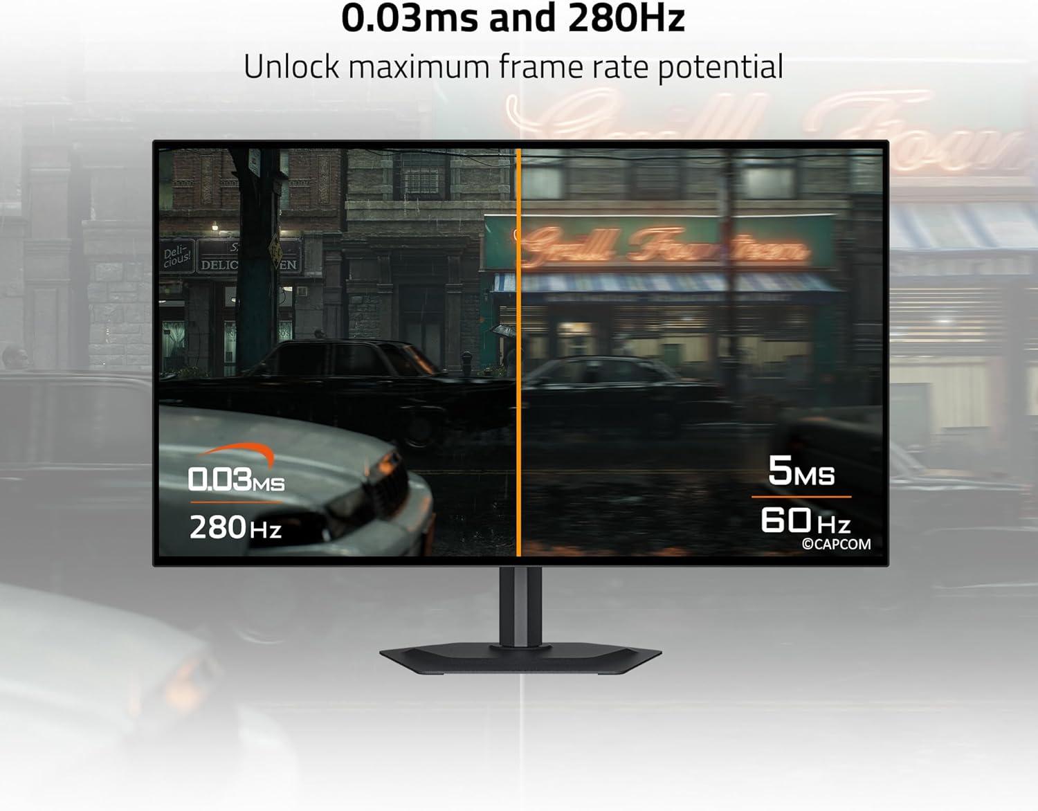 imageGIGABYTE MO27Q2A 27 QDOLED Gaming Monitor QHD 2560x1440280Hz 003ms GTG AMD FreeSync Premium Pro GSYNC Compatible TypeC KVM HDMI DP TypeC Height and Tilt Adjustable Black27 QHD