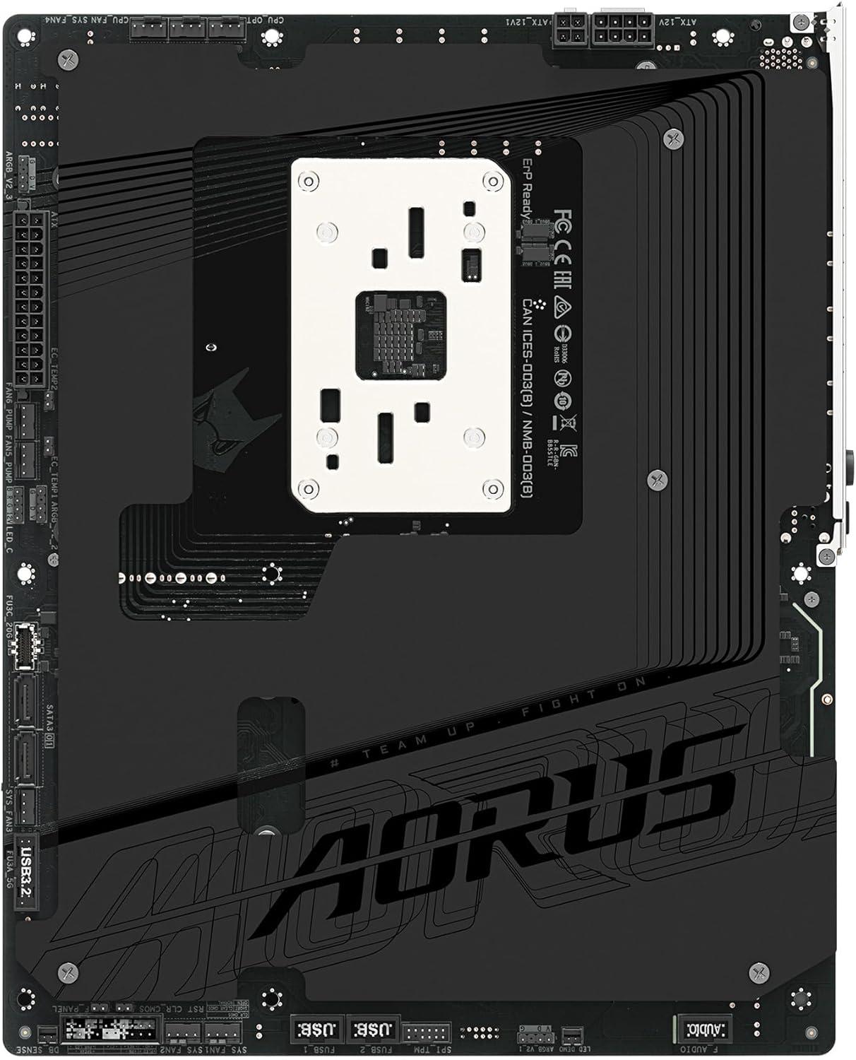 imageGIGABYTE B850 AORUS Stealth ReverseConnect ATX Motherboard Support AMD Socket AM5 Processors DDR5 1422 Power Phase 4X M2 PCIe 50 USBC WIFI7 5GbE LAN EZLatch 5Year Warranty