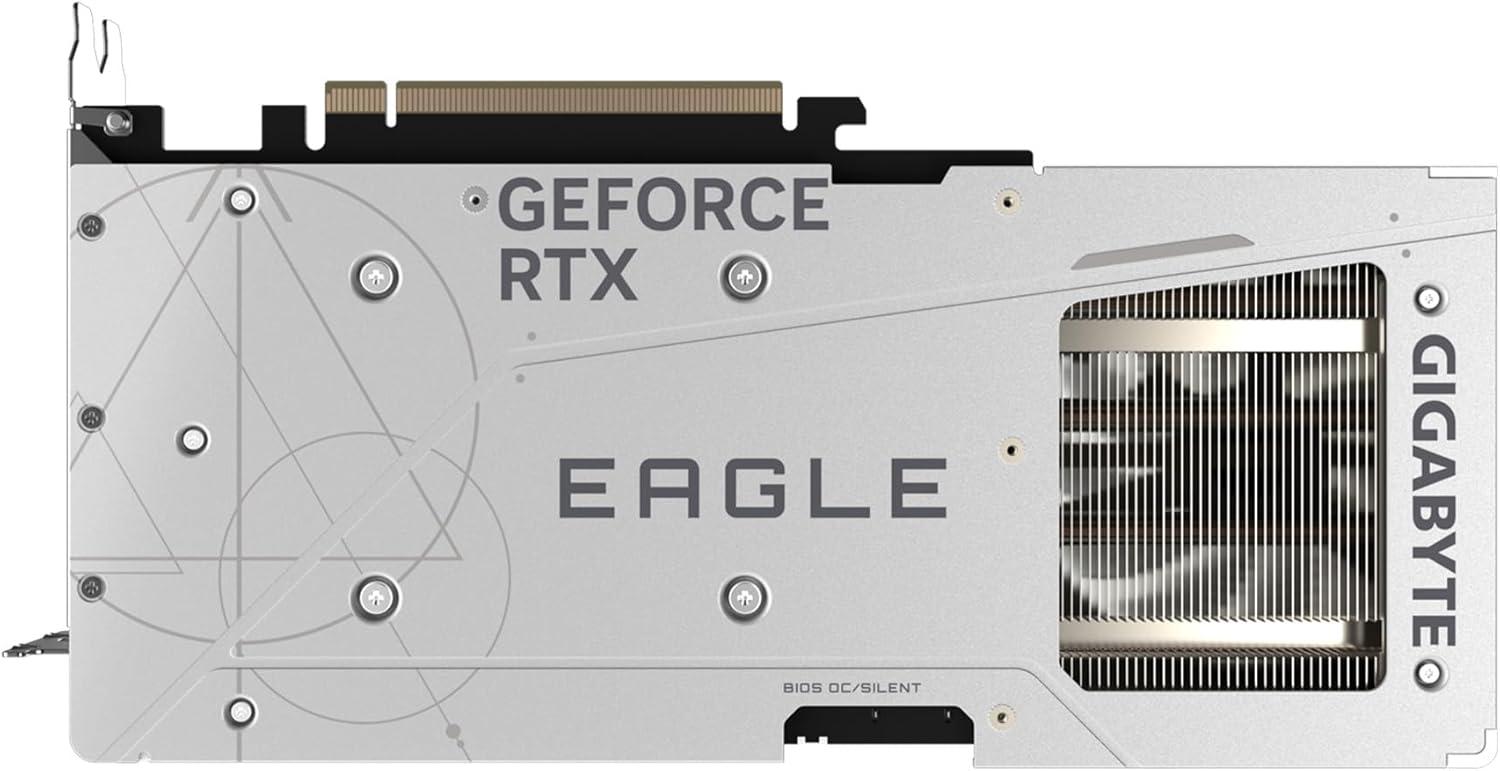 imageGIGABYTE GeForce RTX 4070 Super Eagle OC ICE 12G Graphics Card 3X WINDFORCE Fans 12GB 192bit GDDR6X GVN407SEAGLEOC ICE12GD Video Card