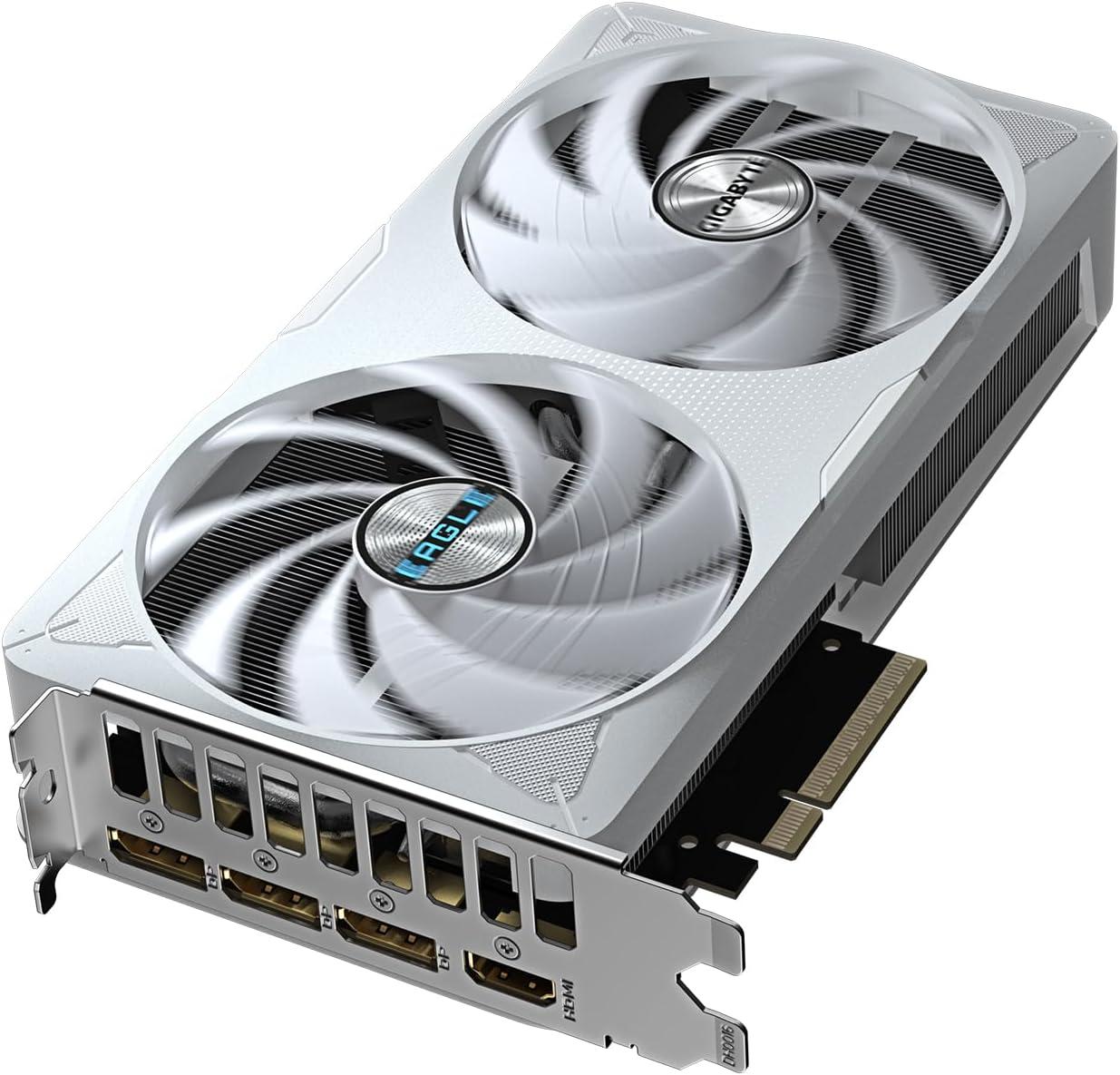 imageGigabyte GVN406TAERO OC8GD GeForce RTX 4060 Ti AERO OC 8G Graphics Card 3X WINDFORCE Fans 8GB 128bit GDDR6 Video CardEAGLE