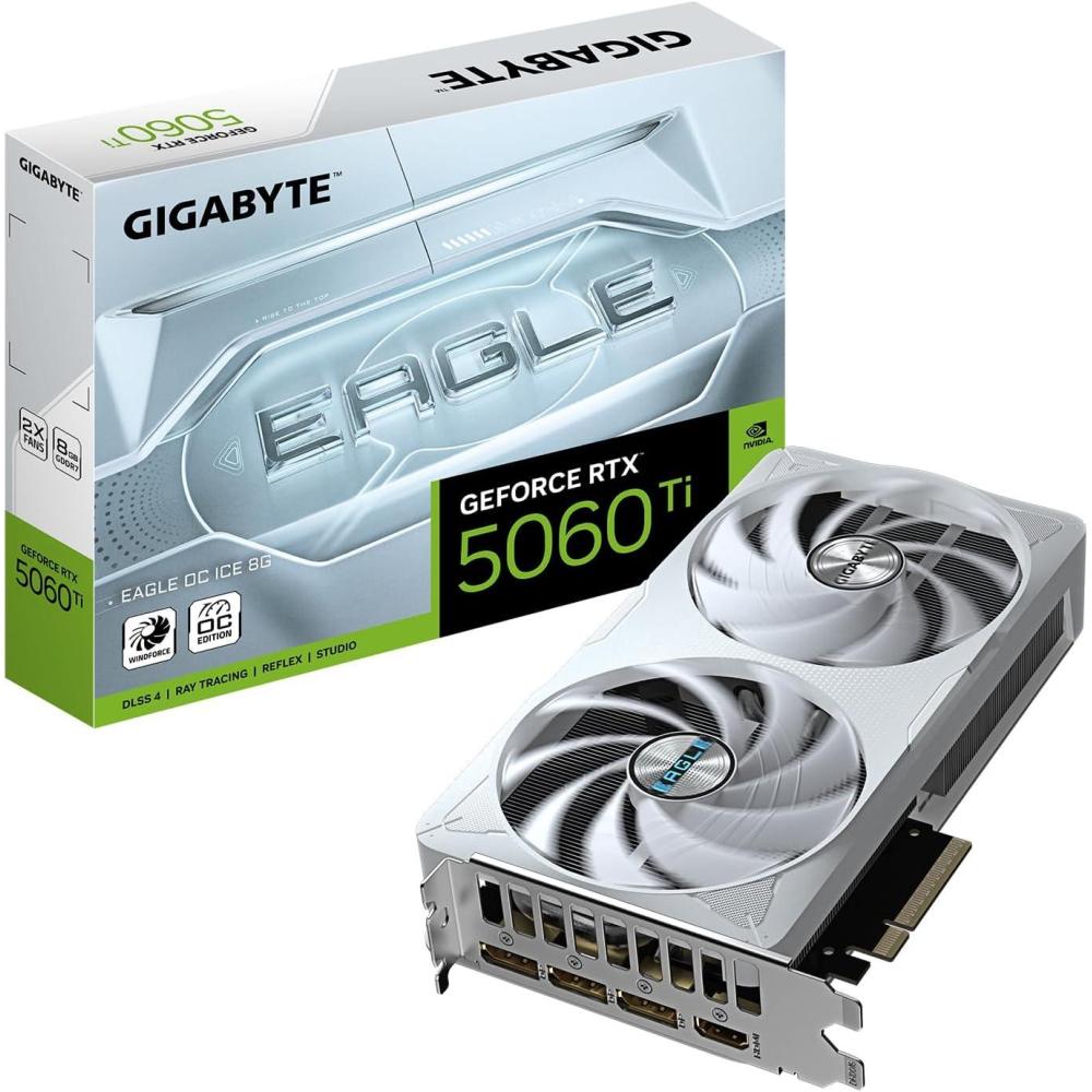 imageGigabyte GVN406TAERO OC8GD GeForce RTX 4060 Ti AERO OC 8G Graphics Card 3X WINDFORCE Fans 8GB 128bit GDDR6 Video CardEAGLE