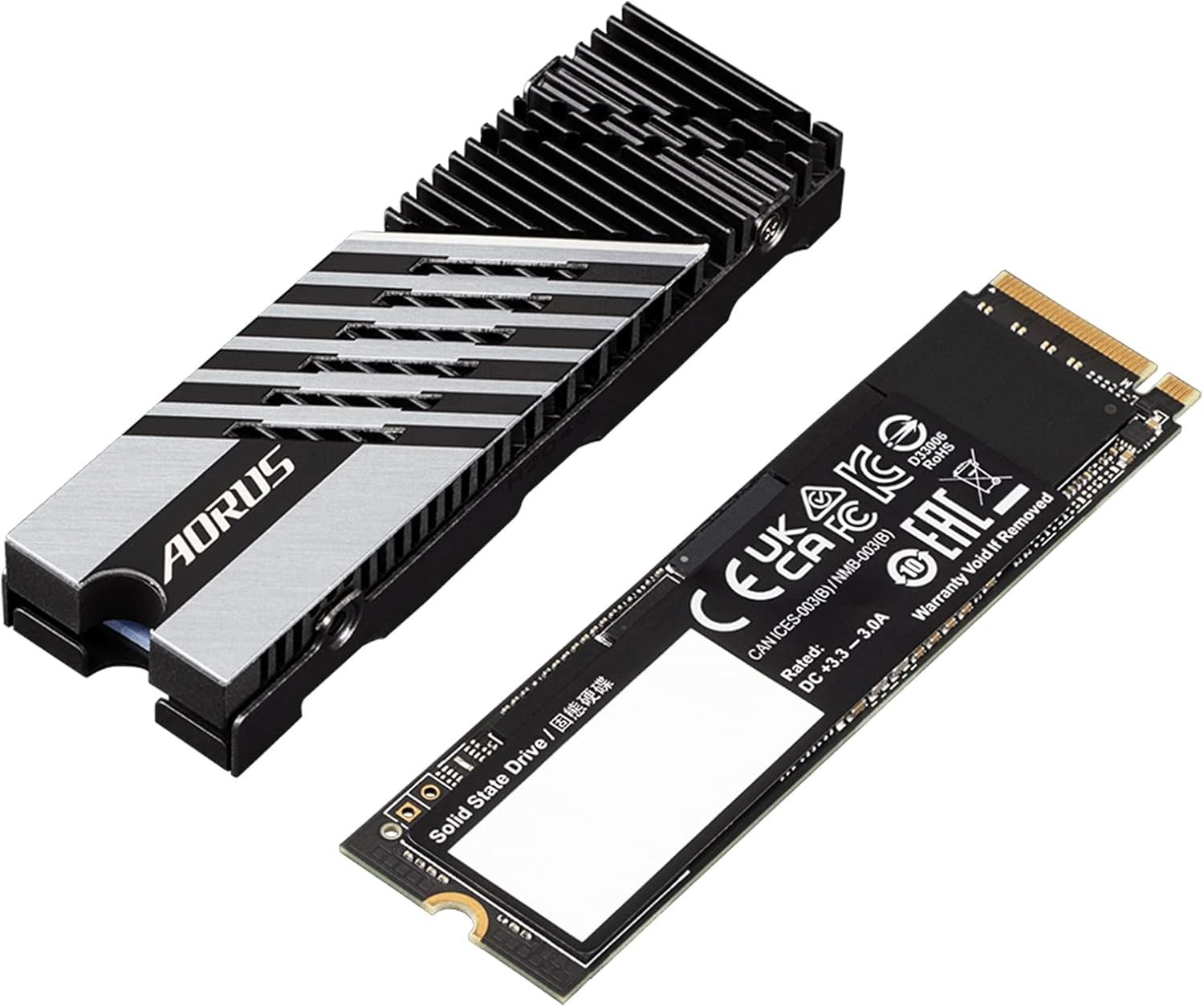 imageGIGABYTE AORUS Gen4 7300 SSD 1TB PCIe 40 NVMe M2 Internal Solid State Hard Drive with Read Speed Up to 7300MBs Write Speed Up to 6000MBs AG4731TB