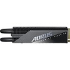GIGABYTE AORUS Gen4 7000s SSD 2TB PCIe 4.0 NVMe M.2, Nanocarbon Coated Aluminum Heatsink, 3D TLC NAND, SSD- GP-AG70S2TB(GP-AG70S1TB-P- 1TB Aluminum Heatsink Gen4 SSD)