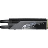 GIGABYTE AORUS Gen4 7000s SSD 2TB PCIe 4.0 NVMe M.2, Nanocarbon Coated Aluminum Heatsink, 3D TLC NAND, SSD- GP-AG70S2TB(GP-AG70S2TB-P- 2TB Aluminum Heatsink Gen4 SSD)