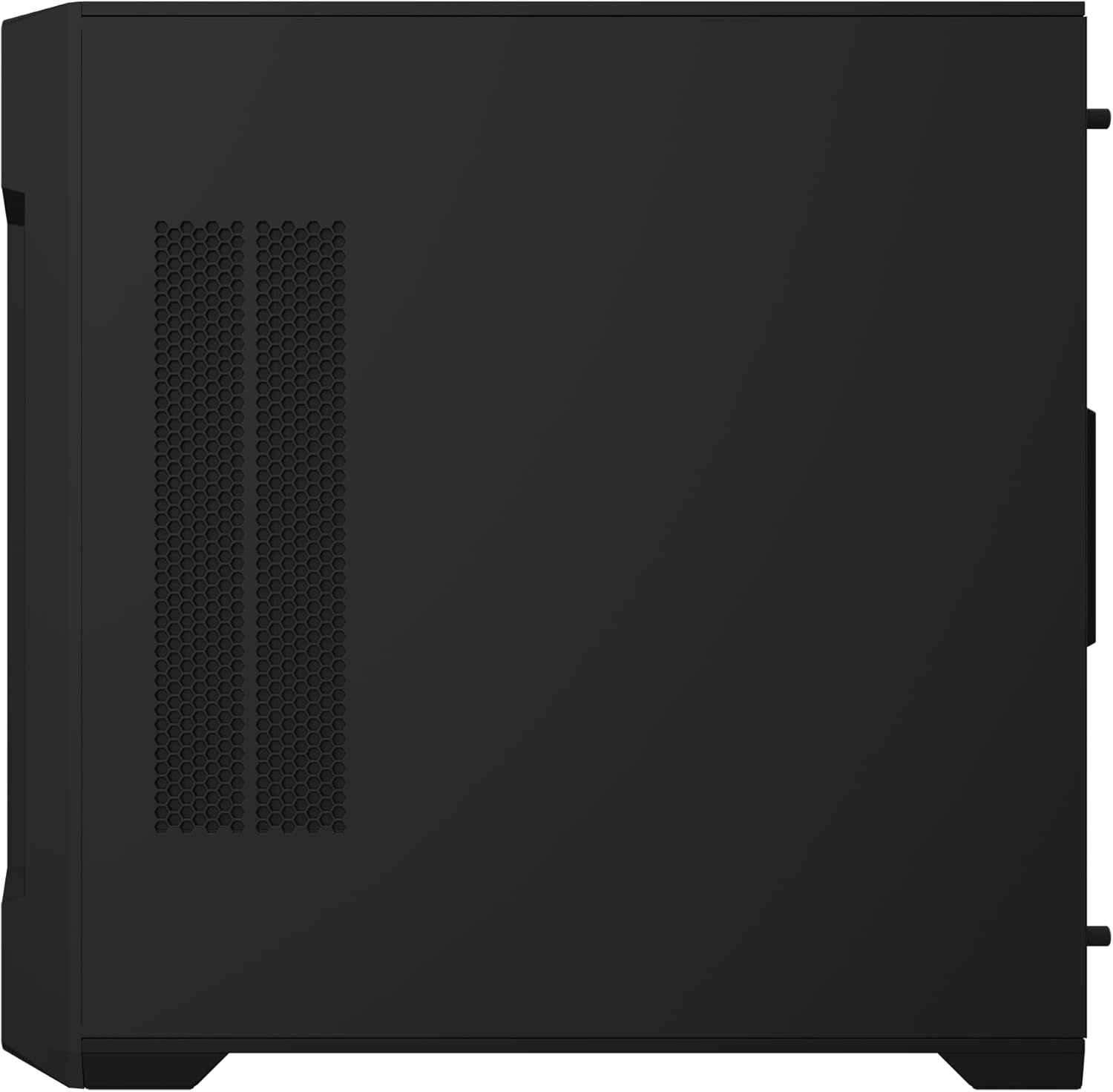 image:imageGIGABYTE C102 Glass ICE White Mid Tower PC Gaming Case Tempered Glass PSU Shroud 2X 120mm Fans GBC102GIC102 Glass Black