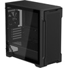 GIGABYTE C102 Glass ICE – White Mid Tower PC Gaming Case, Tempered Glass, PSU Shroud, 2X 120mm Fans (GB-C102GI)(C102 Glass (Black))