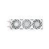 AORUS WATERFORCE II 360 Liquid CPU Cooler, 360mm Radiator with 3x120mm Low Noise ARGB Fans, Compatible with Intel LGA1851, LGA1700, and AMD AM5 (GP-AORUS WATERFORCE II 360)(White)