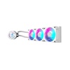 AORUS WATERFORCE II 360 Liquid CPU Cooler, 360mm Radiator with 3x120mm Low Noise ARGB Fans, Compatible with Intel LGA1851, LGA1700, and AMD AM5 (GP-AORUS WATERFORCE II 360)(White)