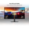 GIGABYTE – GS27F2-27″ SuperSpeed IPS Gaming Monitor – FHD 1920×1080-240Hz – 1ms MPRT – AMD FreeSync – HDMI, DP – Tilt Adjustable – Black(25″ Height and Tilt Adjustable)