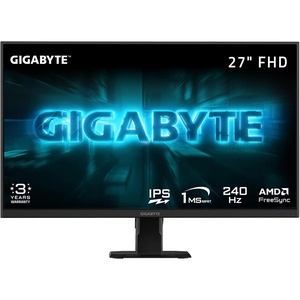 GIGABYTE – GS27F2-27″ SuperSpeed IPS Gaming Monitor – FHD 1920×1080-240Hz – 1ms MPRT – AMD FreeSync – HDMI, DP – Tilt Adjustable – Black(27″ Tilt Adjustable)